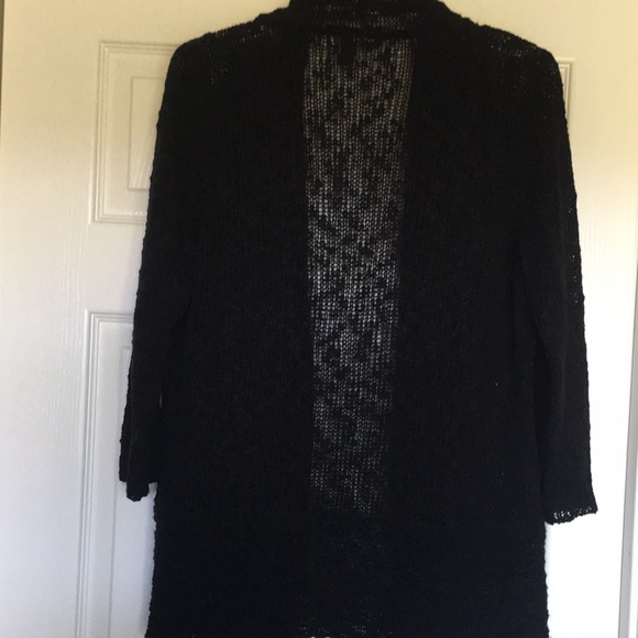 Fever Loose Textured Knit Cardigan Sweater - Picture 8 of 8